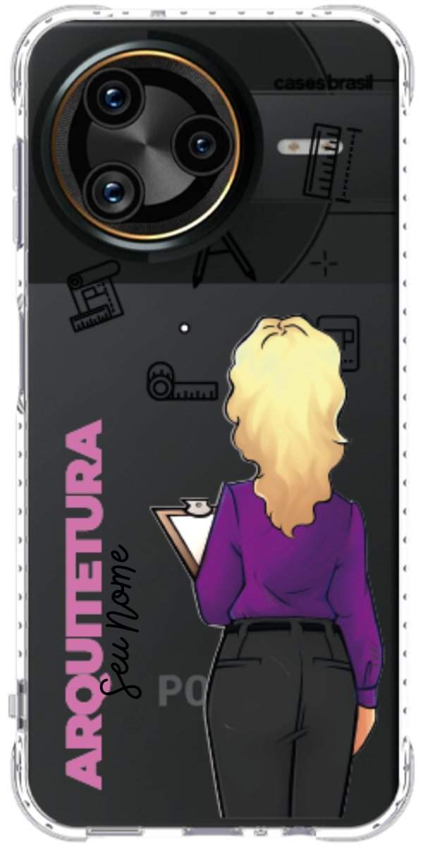 Capinha para celular Arquitetura - Profissão Com Nome