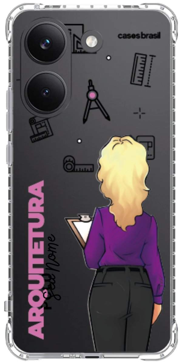 Capinha para celular Arquitetura - Profissão Com Nome