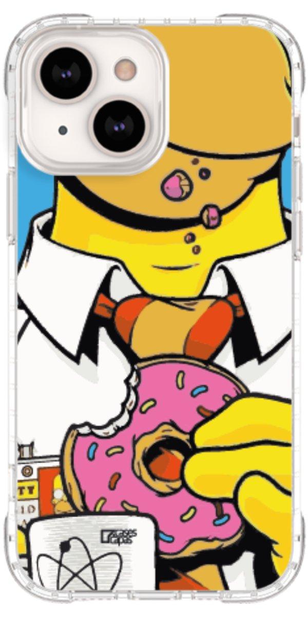 Capinha para Celular Homer Rosquinha