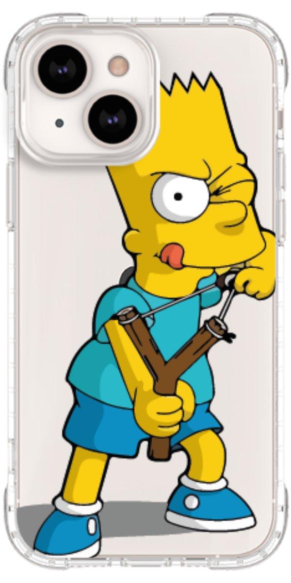 Capinha para Celular Bart Simpson
