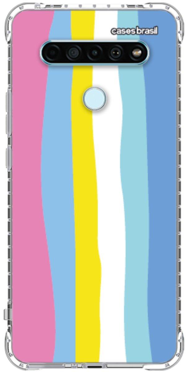 Capinha para Celular Arco-íris Vertical Colorido
