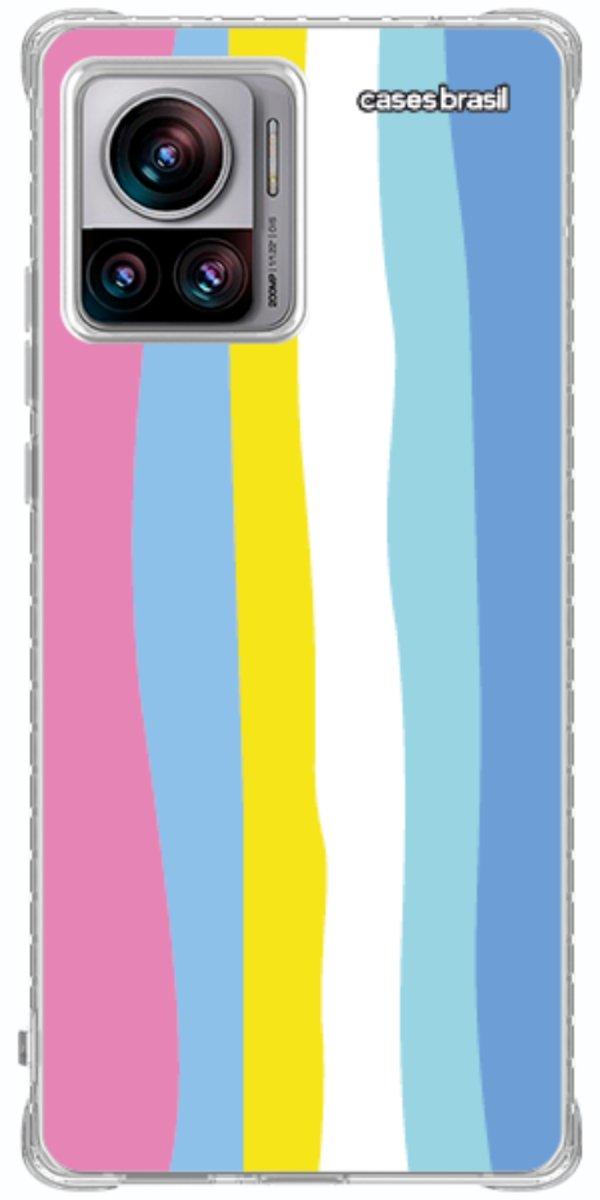 Capinha para Celular Arco-íris Vertical Colorido
