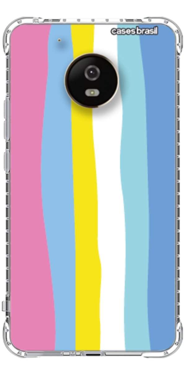 Capinha para Celular Arco-íris Vertical Colorido