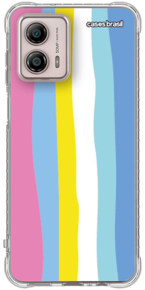 Capinha para Celular Arco-íris Vertical Colorido