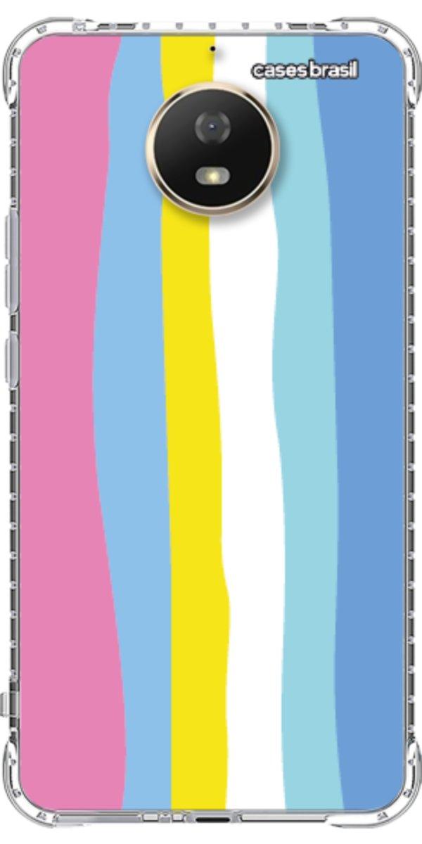Capinha para Celular Arco-íris Vertical Colorido