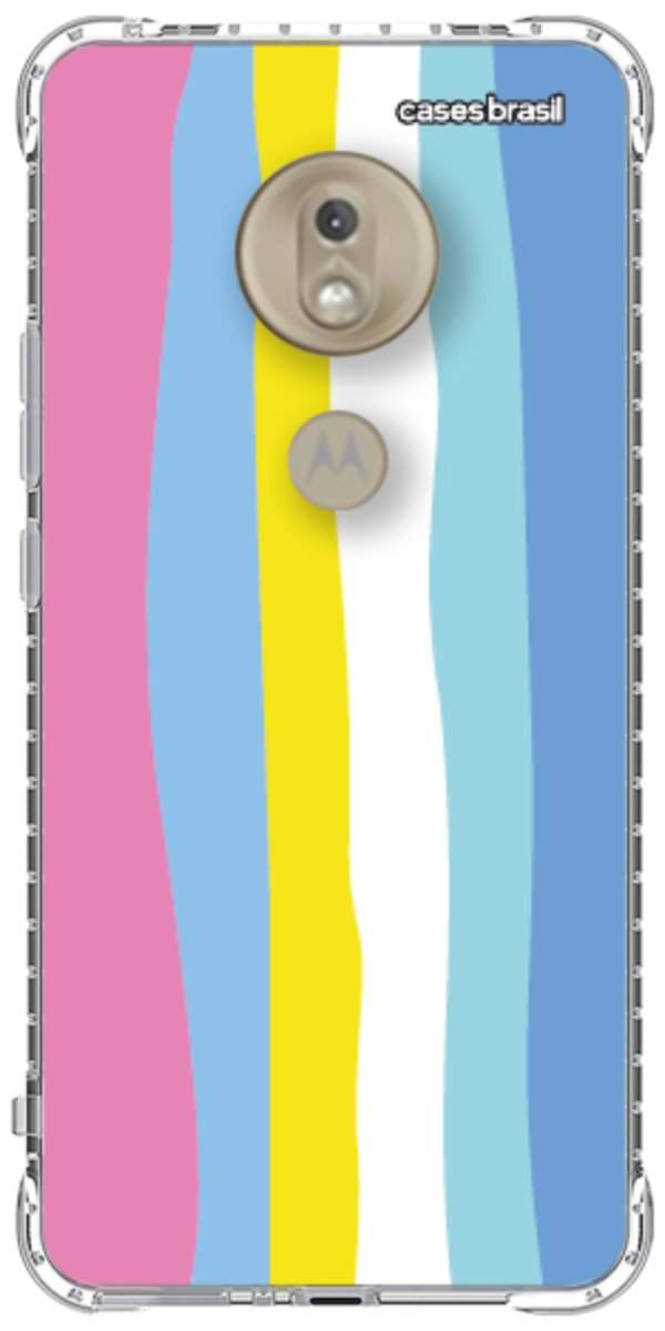 Capinha para Celular Arco-íris Vertical Colorido