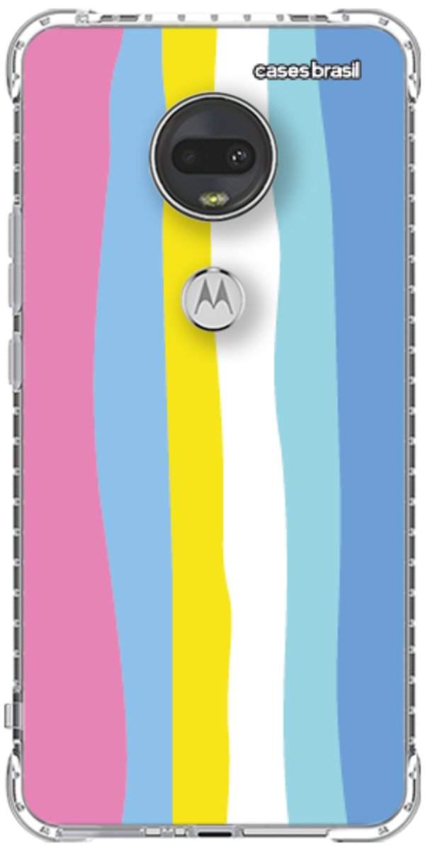 Capinha para Celular Arco-íris Vertical Colorido