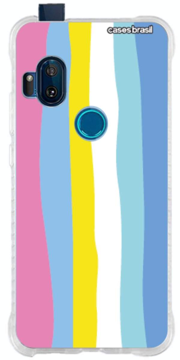 Capinha para Celular Arco-íris Vertical Colorido