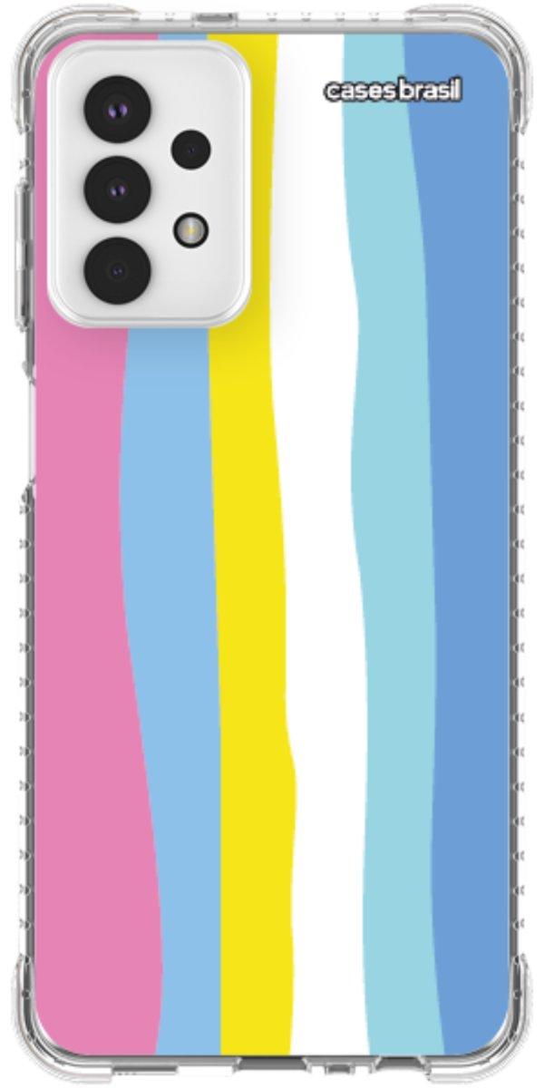 Capinha para Celular Arco-íris Vertical Colorido