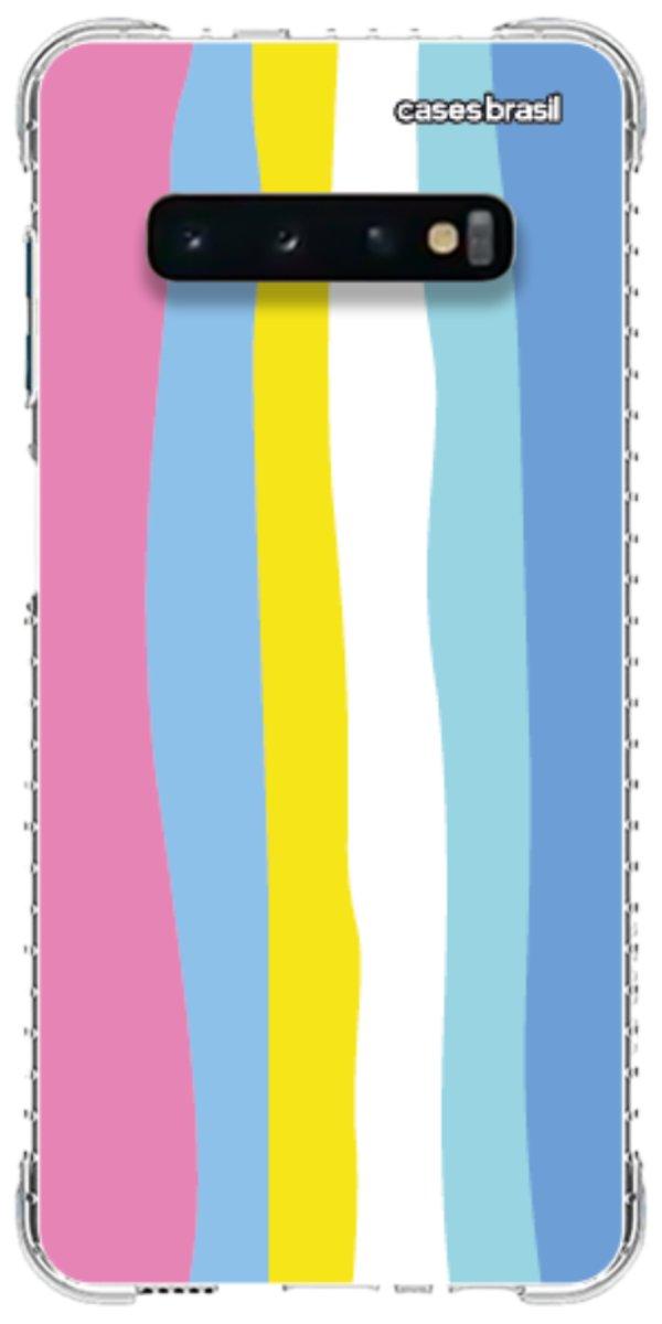Capinha para Celular Arco-íris Vertical Colorido