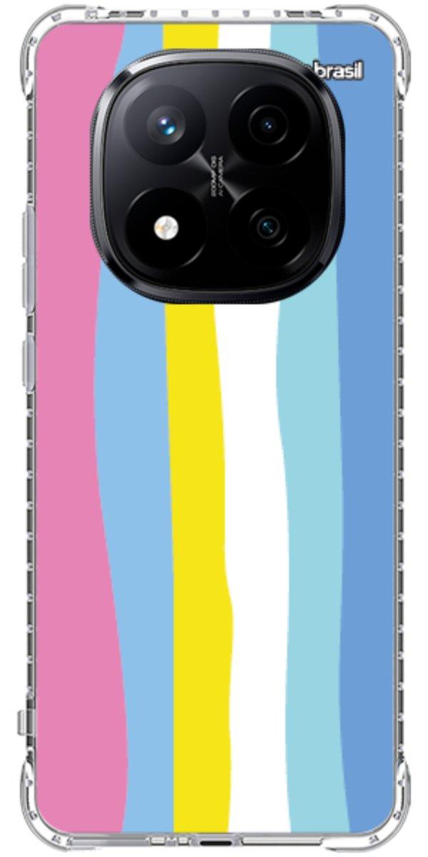 Capinha para Celular Arco-íris Vertical Colorido