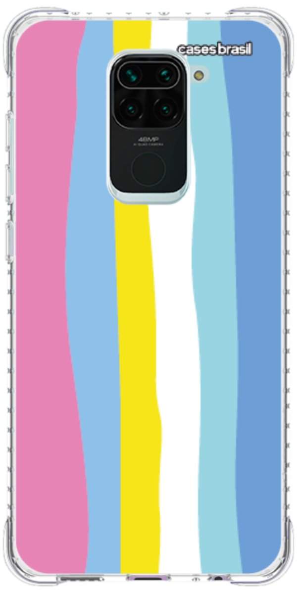 Capinha para Celular Arco-íris Vertical Colorido