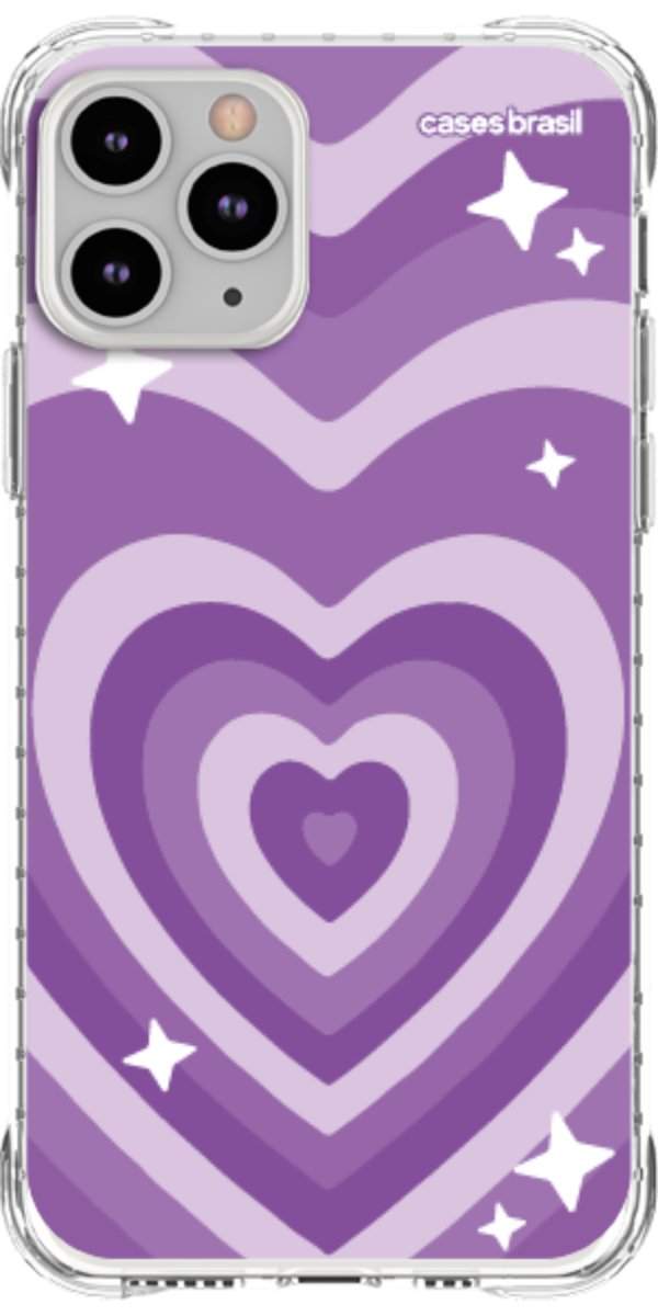 Capinha para Celular Amor Roxinho