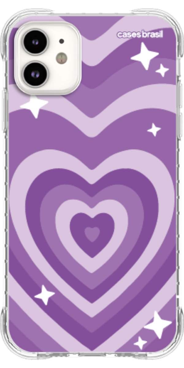Capinha para Celular Amor Roxinho