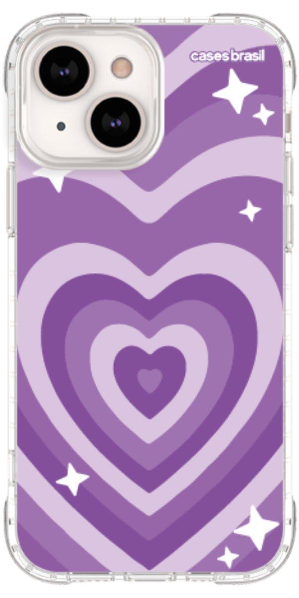 Capinha para Celular Amor Roxinho