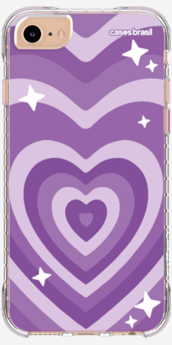 Capinha para Celular Amor Roxinho