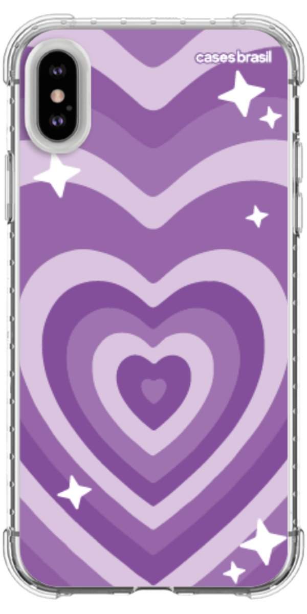 Capinha para Celular Amor Roxinho