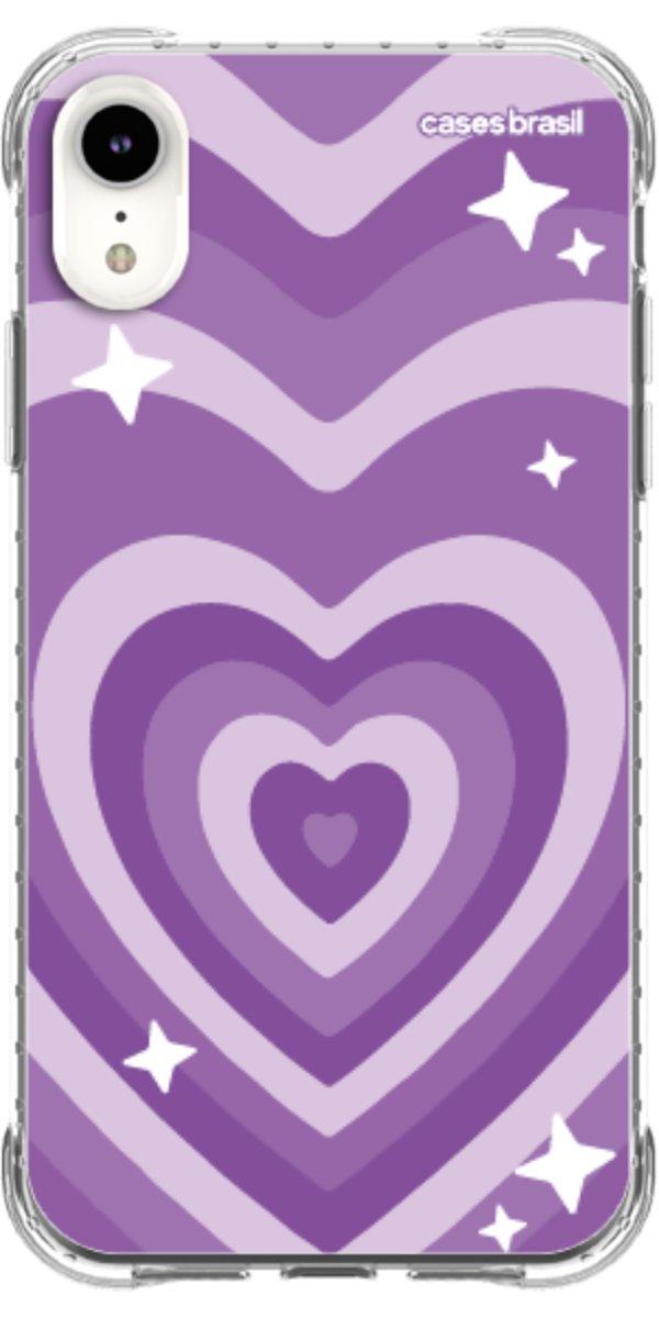 Capinha para Celular Amor Roxinho