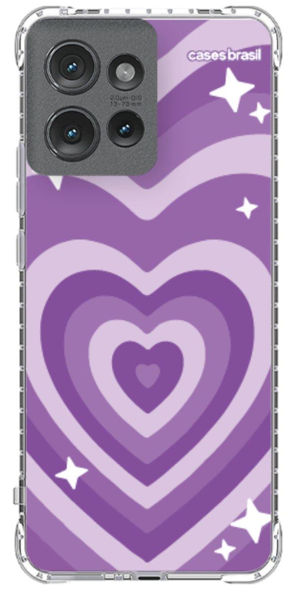 Capinha para Celular Amor Roxinho