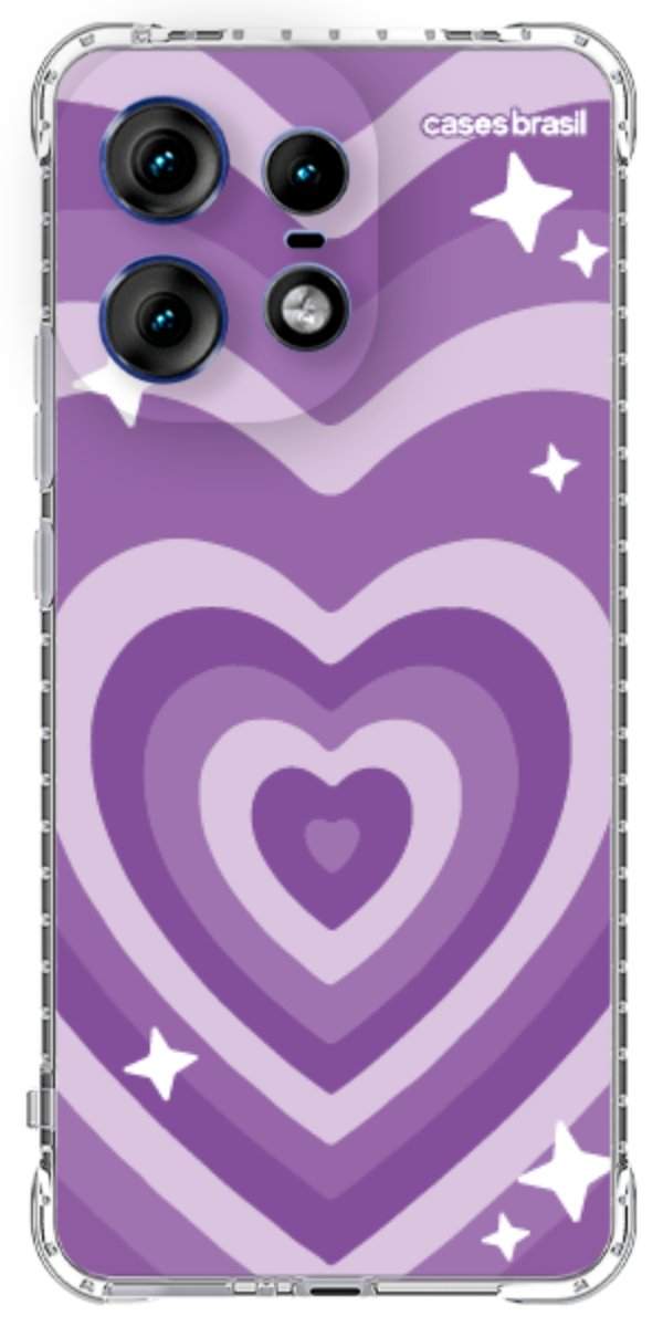 Capinha para Celular Amor Roxinho