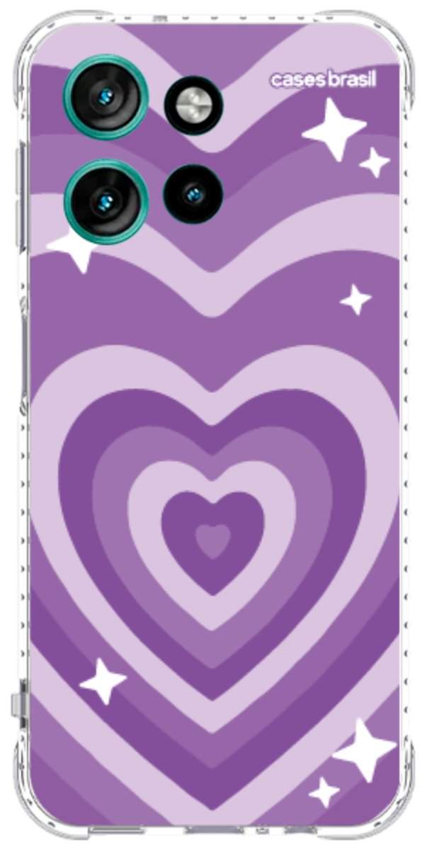 Capinha para Celular Amor Roxinho