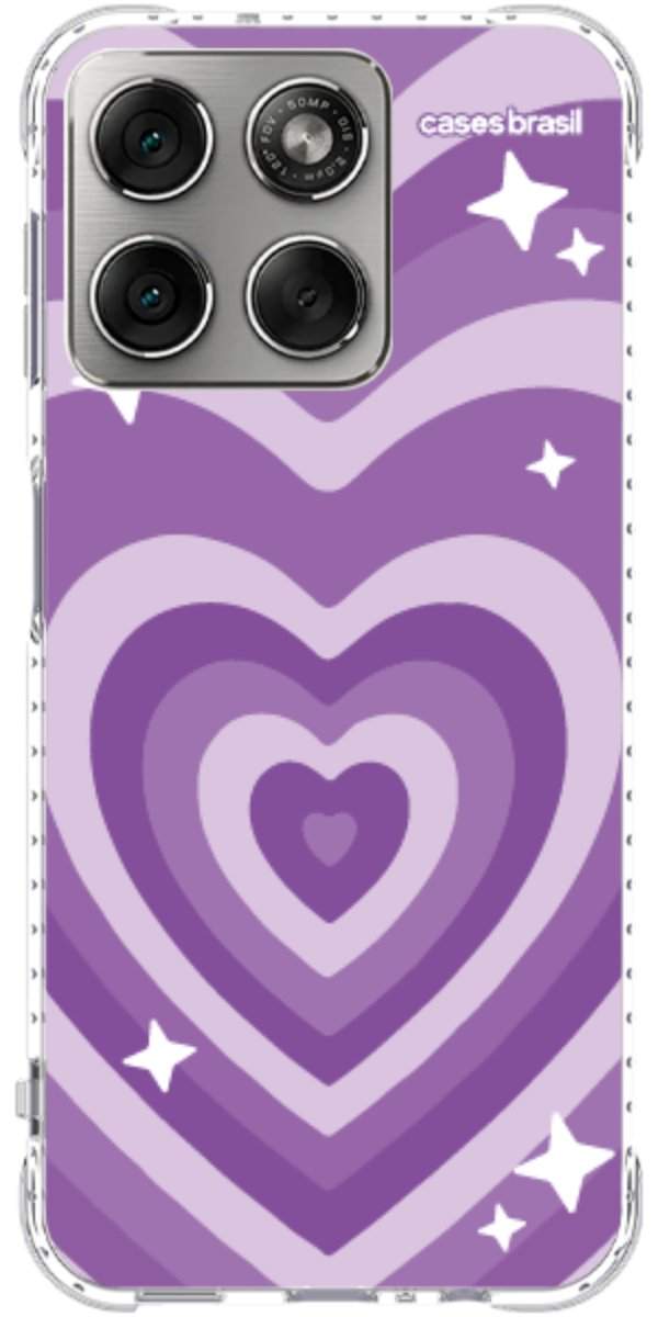 Capinha para Celular Amor Roxinho