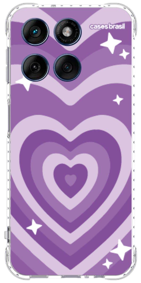 Capinha para Celular Amor Roxinho