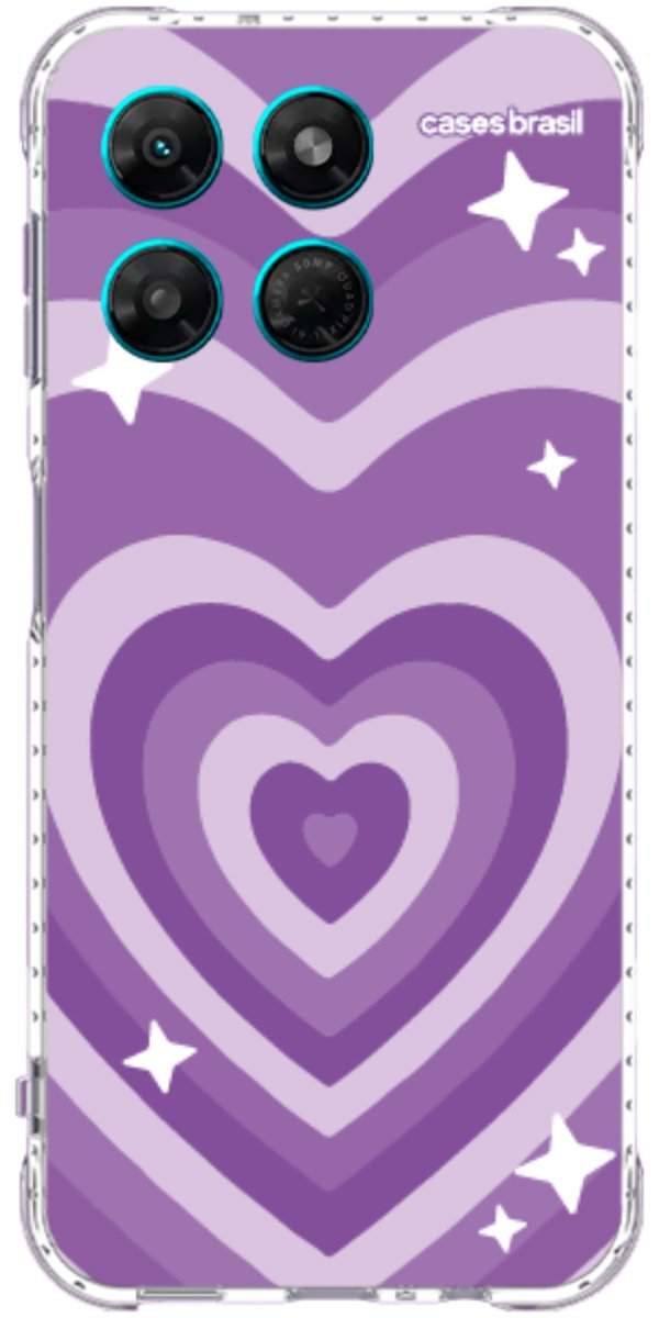 Capinha para Celular Amor Roxinho