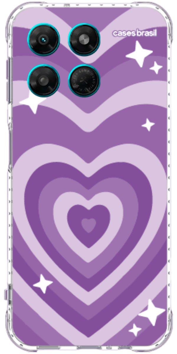 Capinha para Celular Amor Roxinho