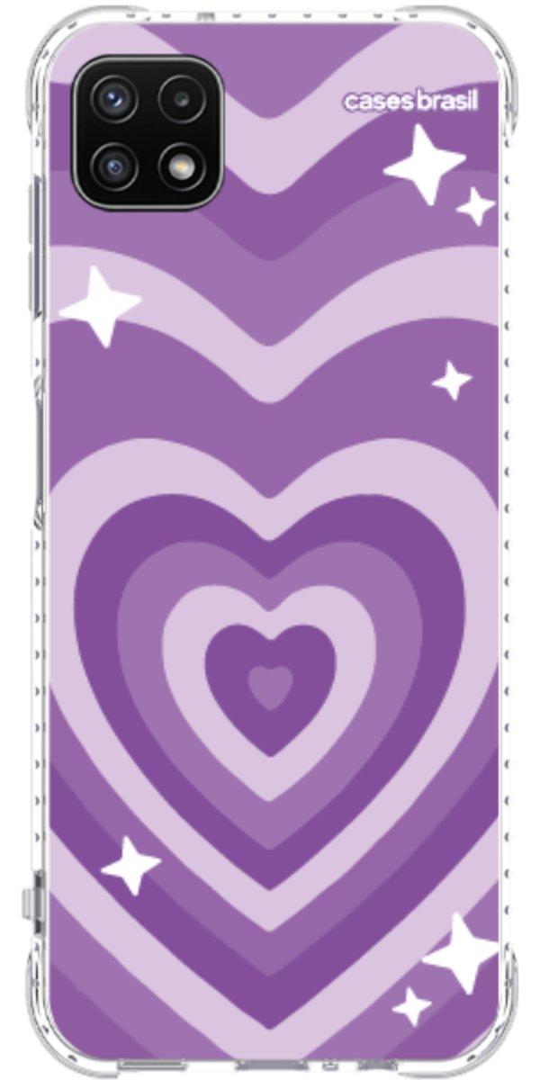 Capinha para Celular Amor Roxinho