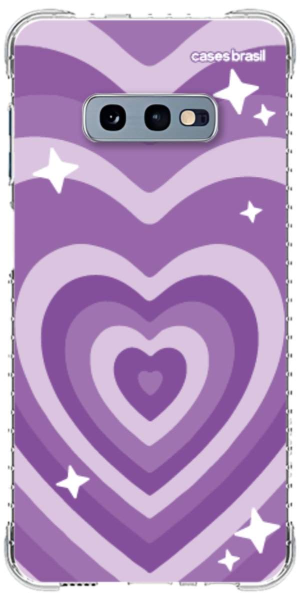 Capinha para Celular Amor Roxinho