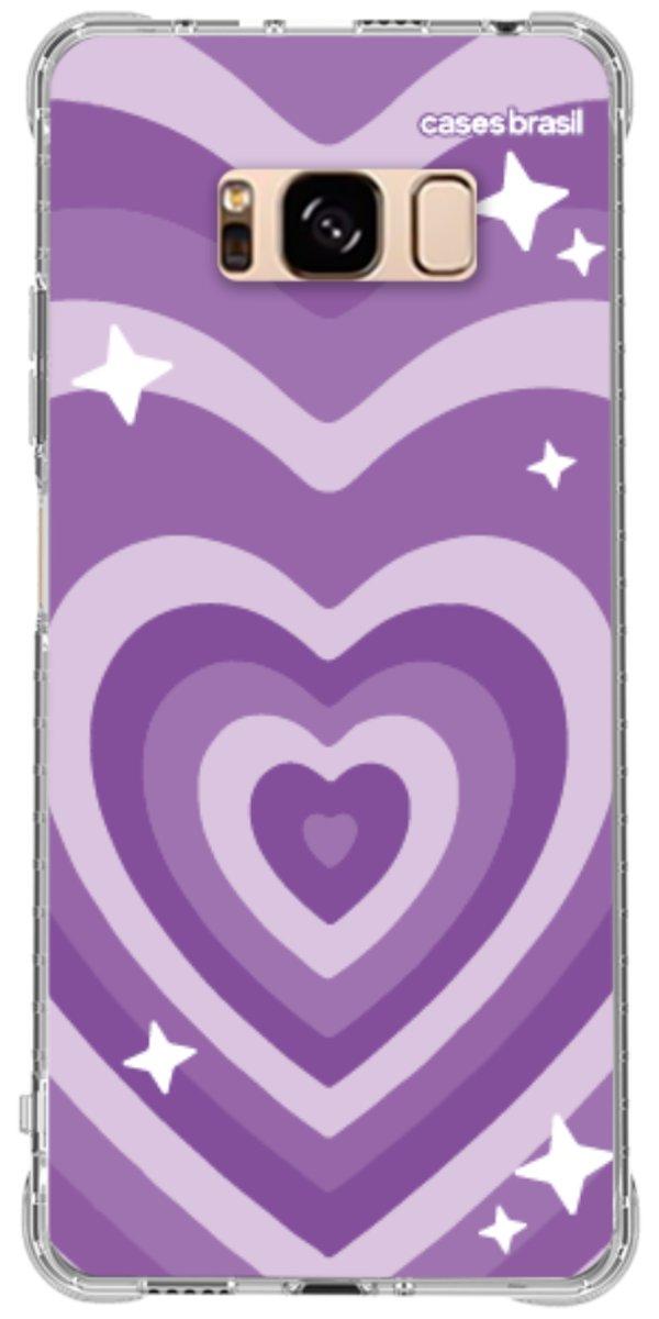 Capinha para Celular Amor Roxinho