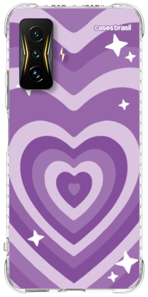 Capinha para Celular Amor Roxinho