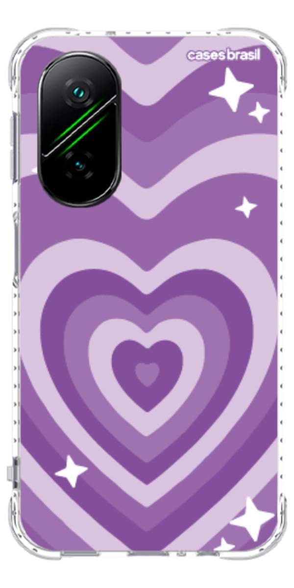 Capinha para Celular Amor Roxinho