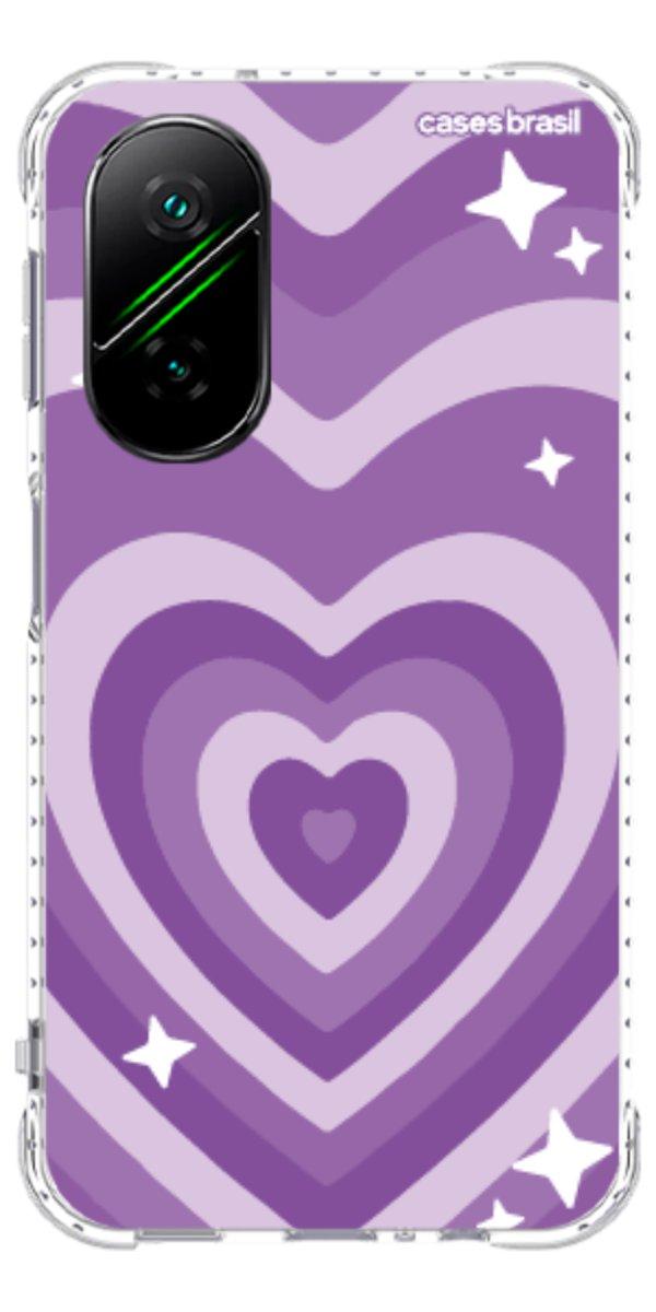Capinha para Celular Amor Roxinho