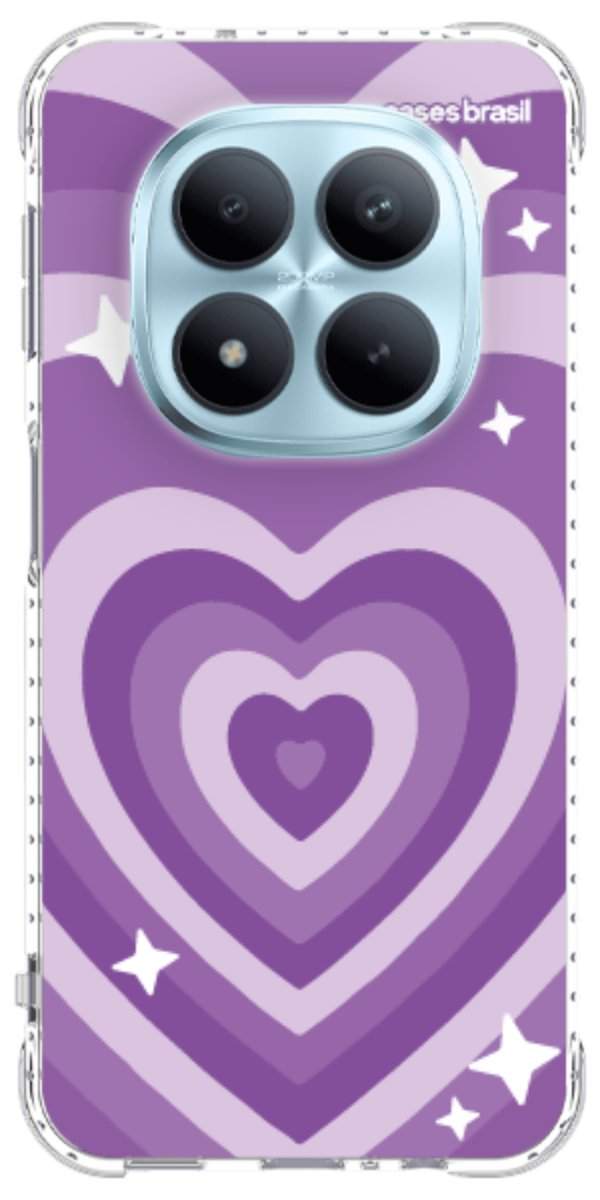 Capinha para Celular Amor Roxinho