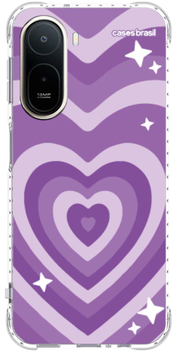 Capinha para Celular Amor Roxinho