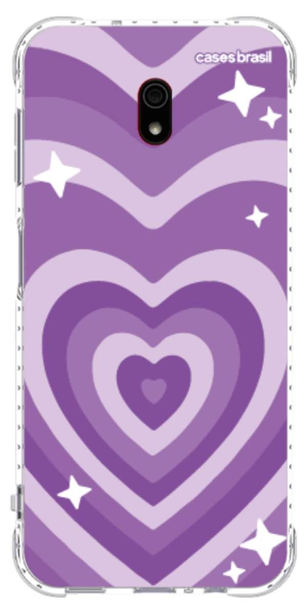 Capinha para Celular Amor Roxinho