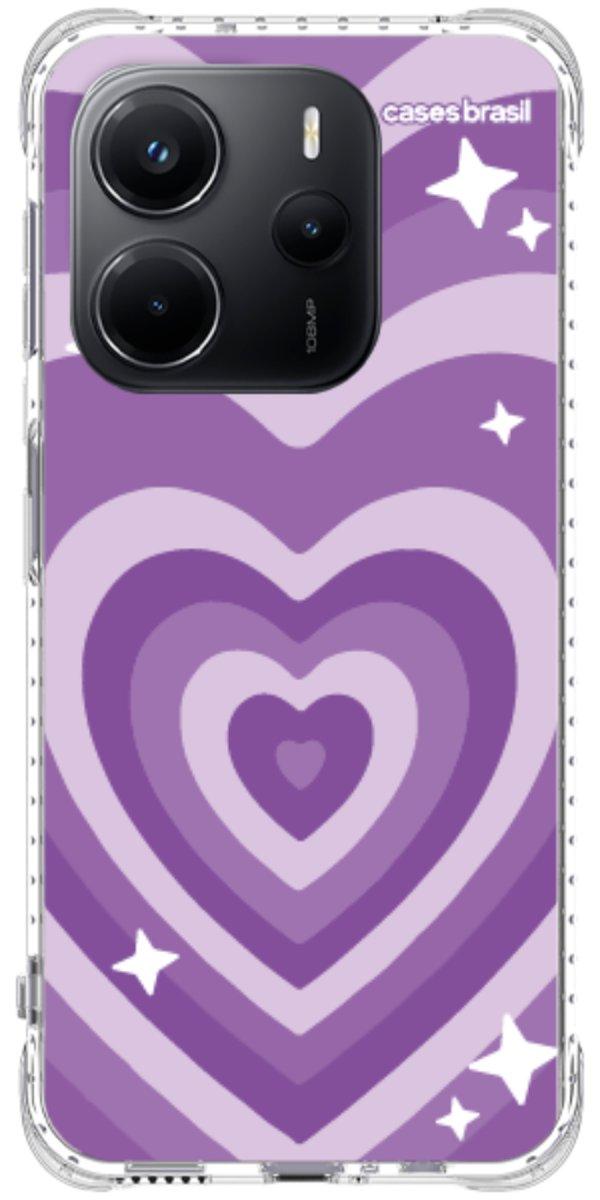 Capinha para Celular Amor Roxinho