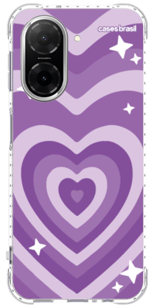 Capinha para Celular Amor Roxinho