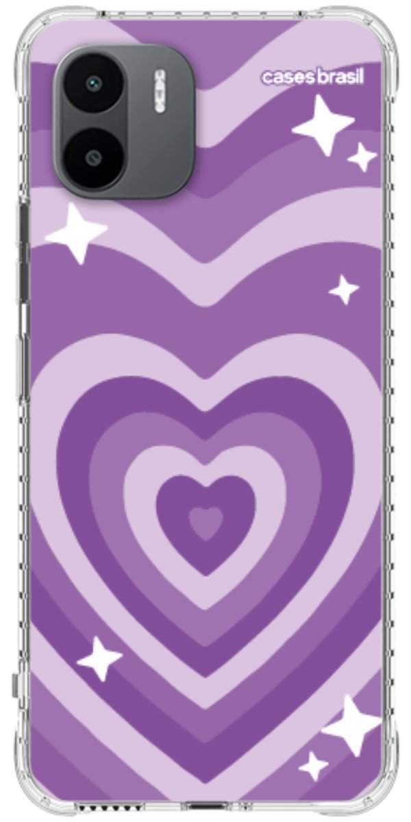 Capinha para Celular Amor Roxinho