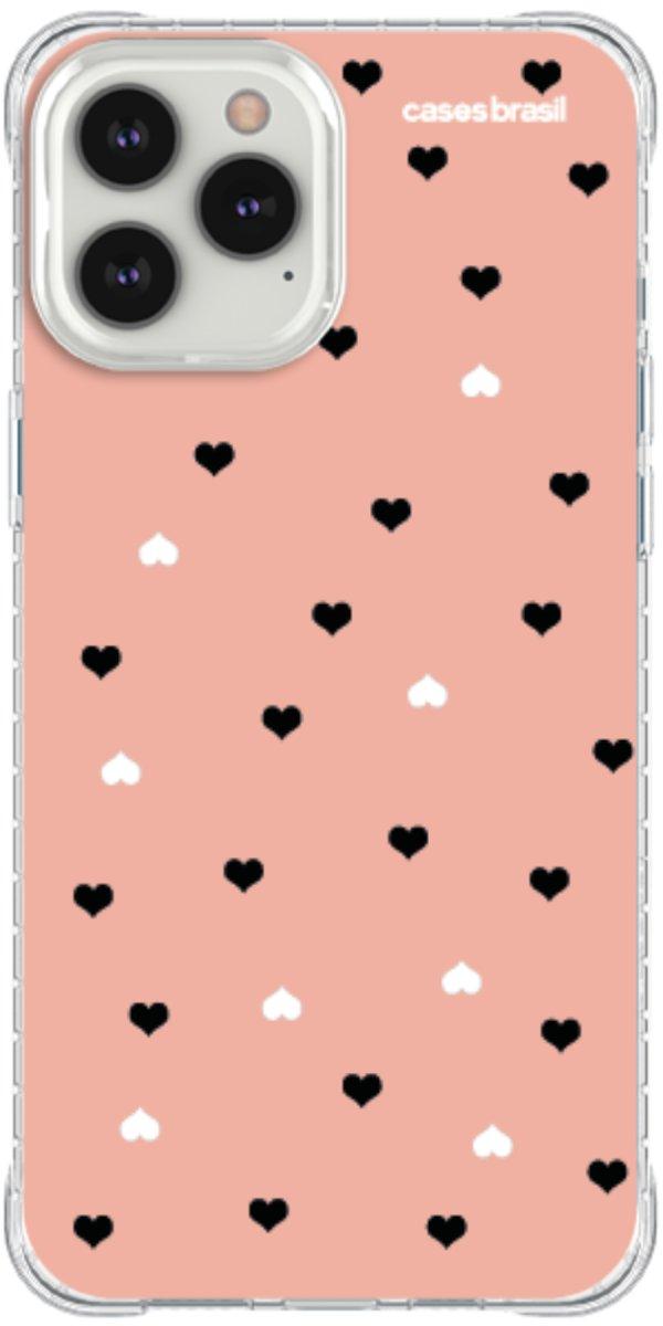 Capinha para Celular Corações Minimalistas Pink