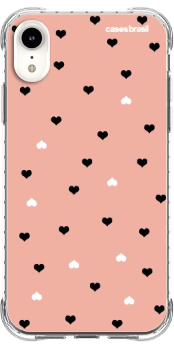 Capinha para Celular Corações Minimalistas Pink
