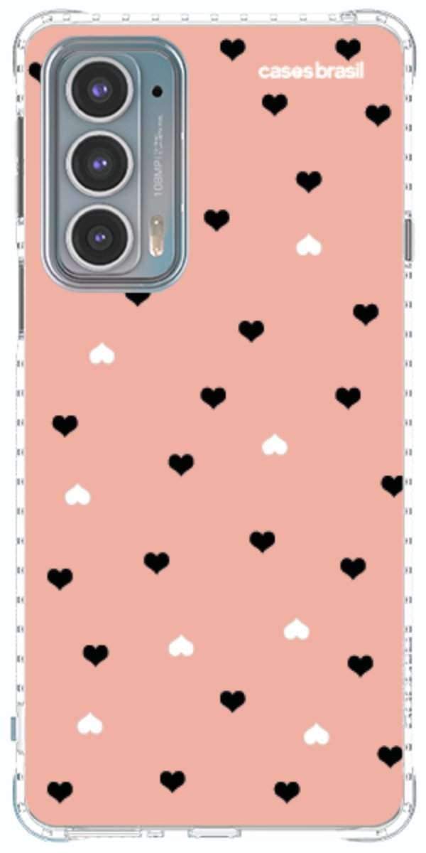Capinha para Celular Corações Minimalistas Pink
