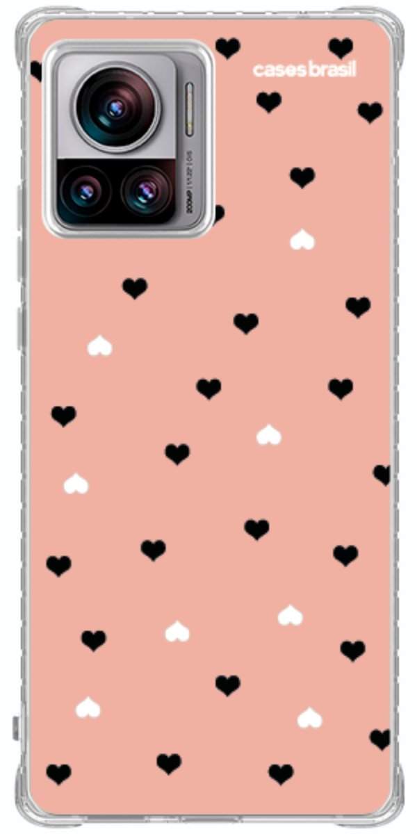 Capinha para Celular Corações Minimalistas Pink