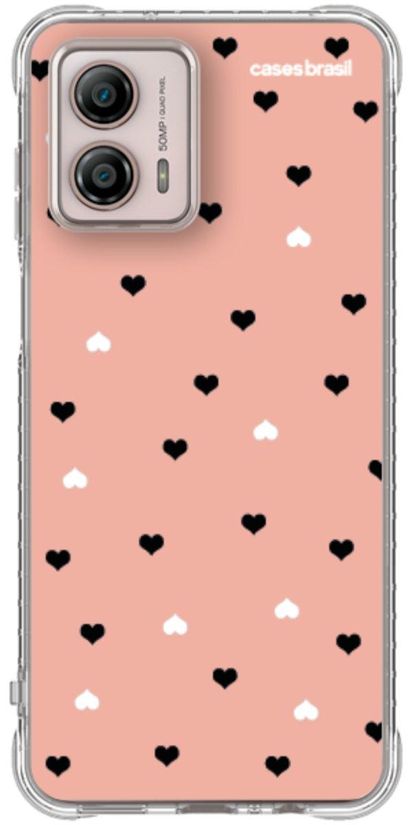 Capinha para Celular Corações Minimalistas Pink