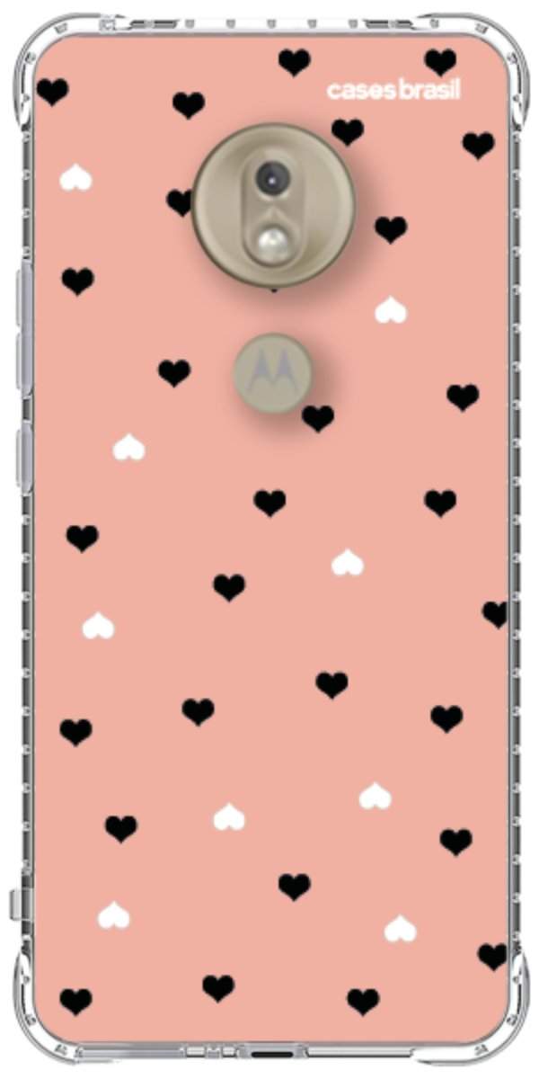 Capinha para Celular Corações Minimalistas Pink