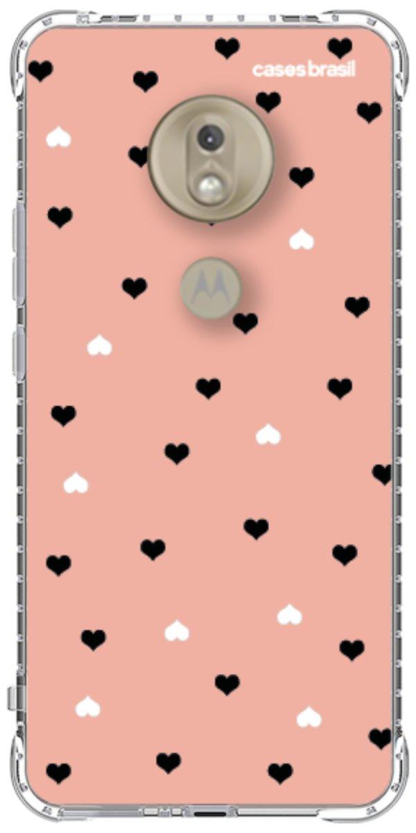 Capinha para Celular Corações Minimalistas Pink