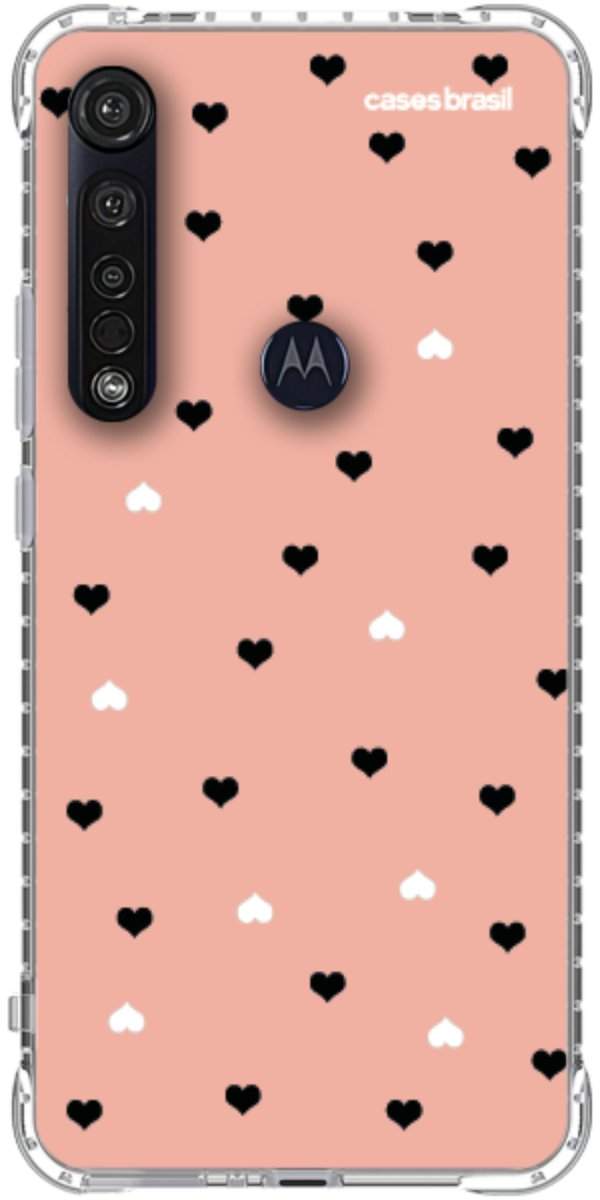 Capinha para Celular Corações Minimalistas Pink