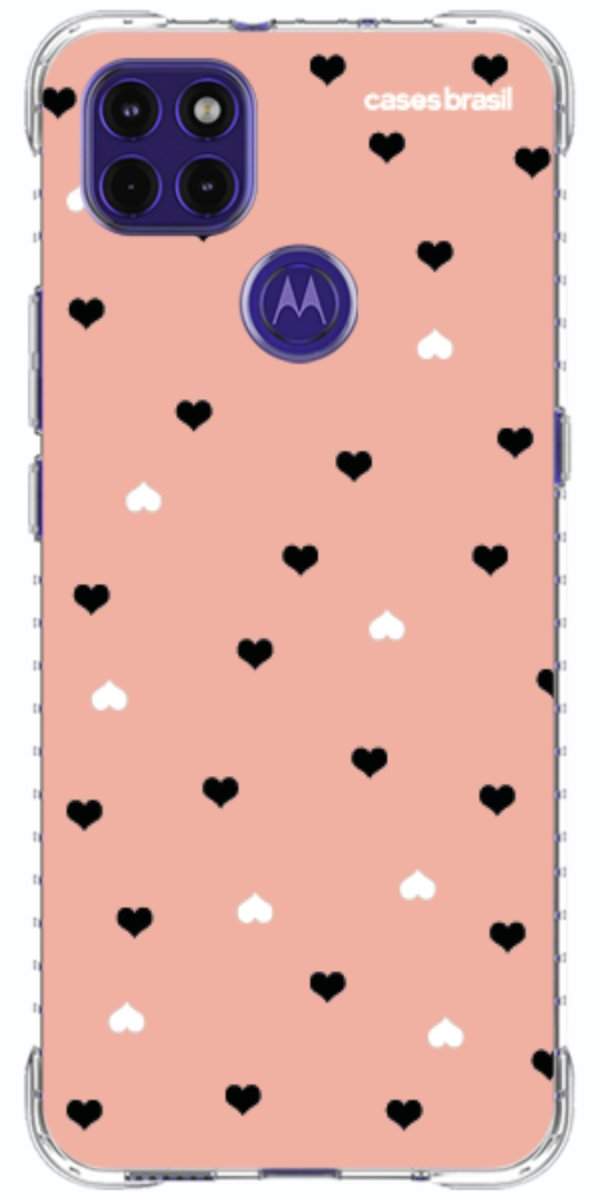Capinha para Celular Corações Minimalistas Pink